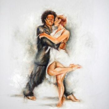 Pittura intitolato ""Sebastian Arce y M…" da Valerio Scarapazzi, Opera d'arte originale