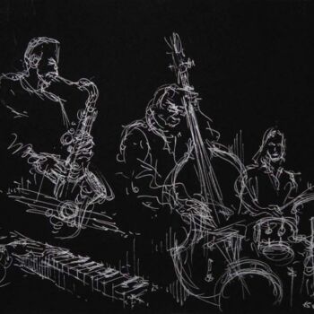 ""BeBop Jazz Club ,…" başlıklı Resim Valerio Scarapazzi tarafından, Orijinal sanat