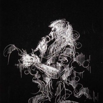 Disegno intitolato ""BeBop Jazz Club ,…" da Valerio Scarapazzi, Opera d'arte originale