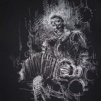 Drawing titled ""Umbriajazz a teatr…" by Valerio Scarapazzi, Original Artwork