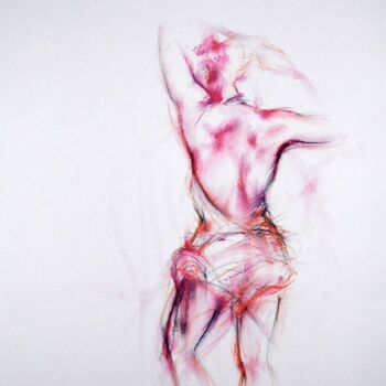 Disegno intitolato ""studio di donna 2"" da Valerio Scarapazzi, Opera d'arte originale