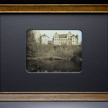 Fotografia intitolato "Schloss Jagsthausen…" da Valerius Geng, Opera d'arte originale, fotografia a pellicola Montato su Car…