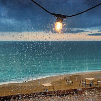 Photographie intitulée "Raining on the coas…" par Valerix, Œuvre d'art originale, Photographie numérique