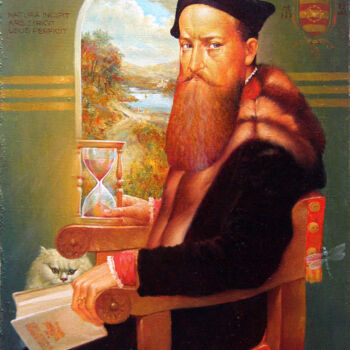 Schilderij getiteld "bartolomeo-v.jpg" door Valeriy Kot, Origineel Kunstwerk, Olie