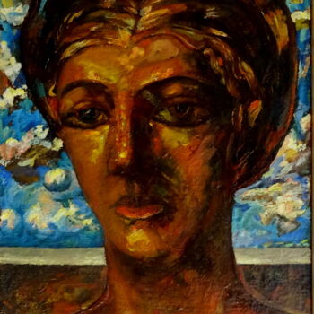 Painting titled "mokoche" by Valériy Mishchenko, Original Artwork, Oil