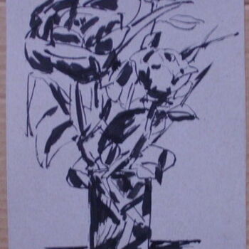 Dessin intitulée "bouquet" par Valériy Mishchenko, Œuvre d'art originale, Autre