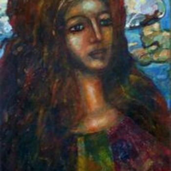 Peinture intitulée "femme" par Valériy Mishchenko, Œuvre d'art originale