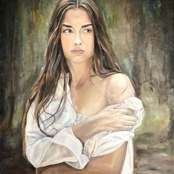 Pintura intitulada "Олеся" por Valeriia Petrova, Obras de arte originais, Óleo