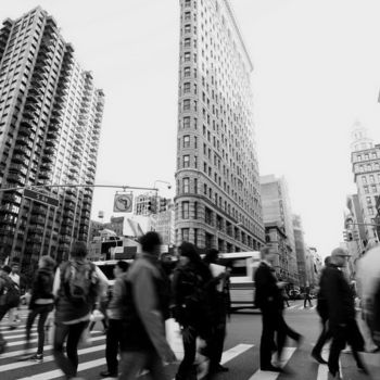 Fotografia intitolato "flatiron-new-york.j…" da Valery Trillaud, Opera d'arte originale