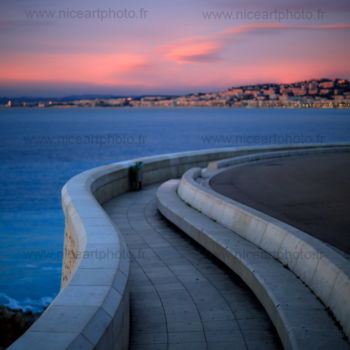 Fotografía titulada "Courbes matinales N…" por Valery Trillaud, Obra de arte original, Fotografía no manipulada