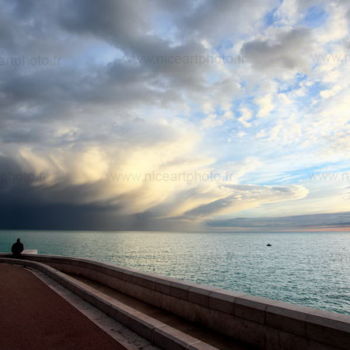 Fotografia intitulada "nice-en-attendant-l…" por Valery Trillaud, Obras de arte originais