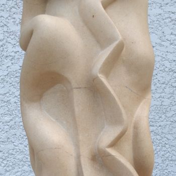 Sculpture titled "Tempus Fugit" by Valja, Original Artwork, Stone