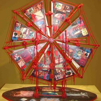 제목이 "The Ferris Wheel"인 미술작품 Linda Vallejo로, 원작