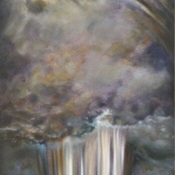 Malarstwo zatytułowany „Desert Rain” autorstwa Linda Vallejo, Oryginalna praca