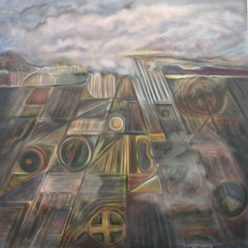 Painting titled "Flight to Phoenix" by Linda Vallejo, Original Artwork