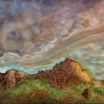 Картина под названием "California Horizons…" - Linda Vallejo, Подлинное произведение искусства