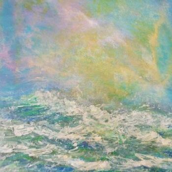 Painting titled "Gathering Storm" by Valleri, Original Artwork, Oil