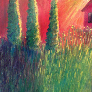Pintura titulada "Tuscan Light" por Valleri, Obra de arte original, Acrílico