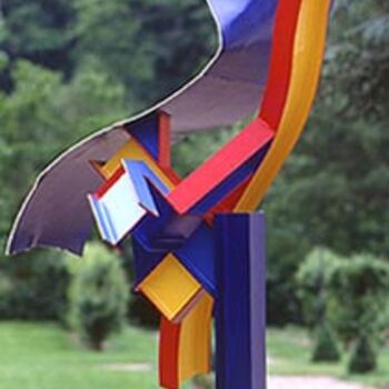 Sculpture titled "Sur le dos du vent" by Valtat Alain, Original Artwork