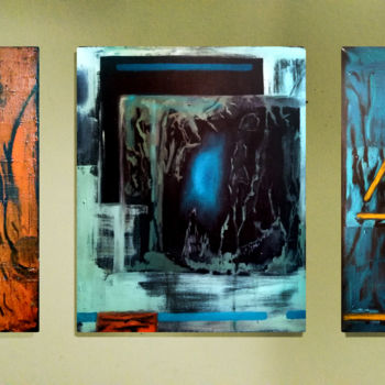 제목이 "Dense forest–(Envir…"인 미술작품 Vamekh Kokhreidze로, 원작, 기름