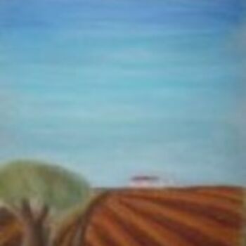 Painting titled "Summer" by Vanda Estriga, Original Artwork