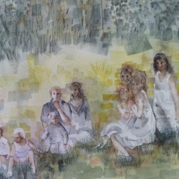 Pittura intitolato "2011-la-jeune-gener…" da Vandorpe Amdv, Opera d'arte originale, Olio