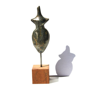 Scultura intitolato "Sculpture idole fem…" da Vanessa Renoux, Opera d'arte originale, Ceramica