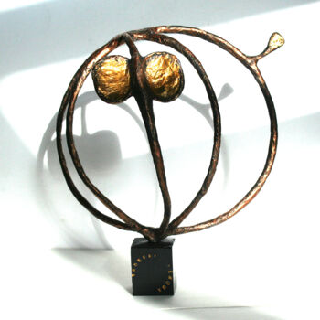 雕塑 标题为“Pachy ball, éléphan…” 由Vanessa Renoux, 原创艺术品, 纸