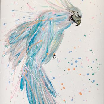 Peinture intitulée "Sweet bird" par Ma Galerie D’Art Rv, Œuvre d'art originale, Acrylique