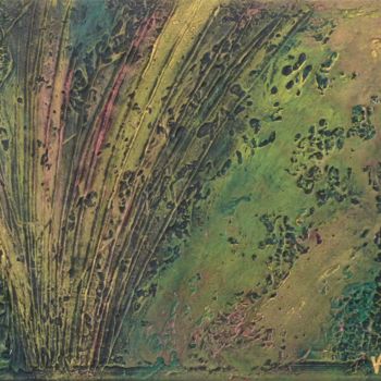 Malerei mit dem Titel "Mémoire" von Vanessa Hénon (WARNIER), Original-Kunstwerk, Acryl Auf Keilrahmen aus Holz montiert