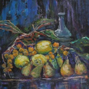 Painting titled "still life" by Demetra Vanezi Liasou, Original Artwork