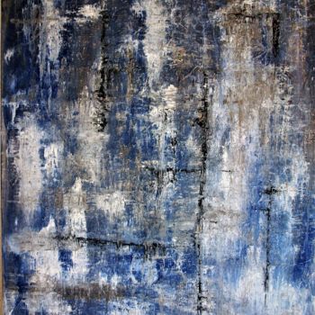 Pittura intitolato "azul" da T.Van.Hooland, Opera d'arte originale, Acrilico
