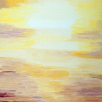제목이 "Desert"인 미술작품 Igor Vanzhula로, 원작, 기름 나무 들것 프레임에 장착됨