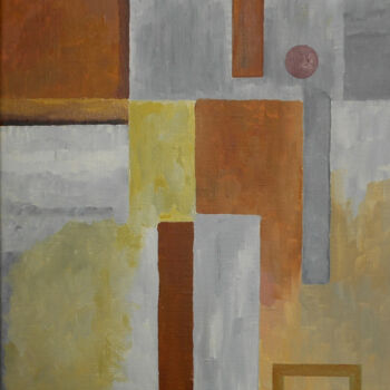 제목이 "Maze"인 미술작품 Igor Vanzhula로, 원작, 기름 나무 들것 프레임에 장착됨