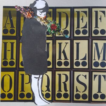 Collages intitolato "Love letters. Origi…" da Vanitas-Editions, Opera d'arte originale, Collages