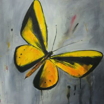 Painting titled "butterfly.jpg" by Vanni Boaretto, Original Artwork, Acrylic