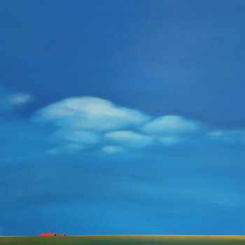 Ζωγραφική με τίτλο "Springtime in Zeela…" από Nelly Van Nieuwenhuijzen, Αυθεντικά έργα τέχνης, Ακρυλικό Τοποθετήθηκε στο Ξύλ…
