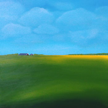 Ζωγραφική με τίτλο "Springtime in Zeela…" από Nelly Van Nieuwenhuijzen, Αυθεντικά έργα τέχνης, Ακρυλικό