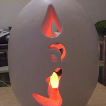 Sculpture intitulée "chaleur b" par Marie Claire Van Raes, Œuvre d'art originale