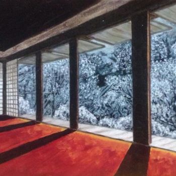 Malerei mit dem Titel "Japon.jpg" von Vanstab, Original-Kunstwerk, Öl
