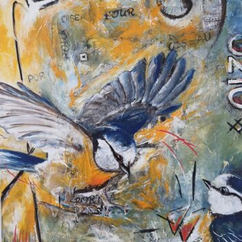 Pittura intitolato "#OIZO" da Vanya, Opera d'arte originale, Acrilico