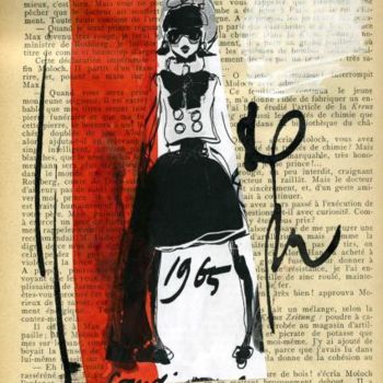 Painting titled "Page 108" by Laurence Vareillaud, Original Artwork