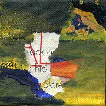 Painting titled "Trace écrite" by Laurence Vareillaud, Original Artwork