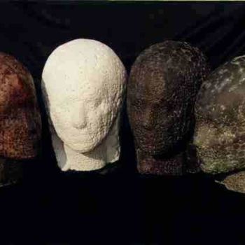 Escultura intitulada "group" por Topac Varol, Obras de arte originais