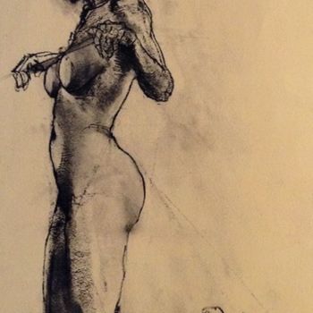 「Nude」というタイトルの絵画 George-Maran Varthalitisによって, オリジナルのアートワーク, アクリル