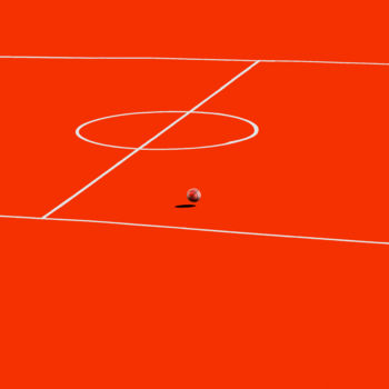 Photographie intitulée "Red sport" par Varvara Shtern, Œuvre d'art originale, Photographie numérique