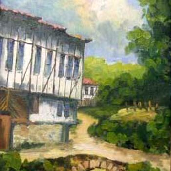 Painting titled "Safranbolu 2" by Ali Yagcı, Original Artwork