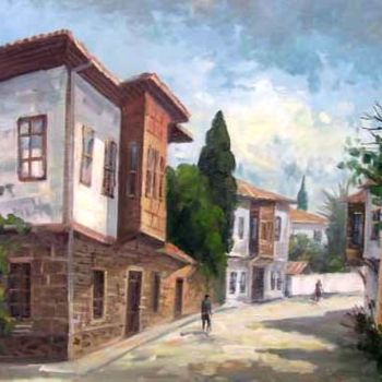 Painting titled "antalya" by Ali Yagcı, Original Artwork