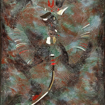 Pittura intitolato "Dreamcatcher" da Vasili Zianko, Opera d'arte originale, Acrilico