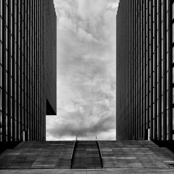 Fotografía titulada "Dusseldorf architek…" por Vasilii Riabovol, Obra de arte original, Fotografía digital